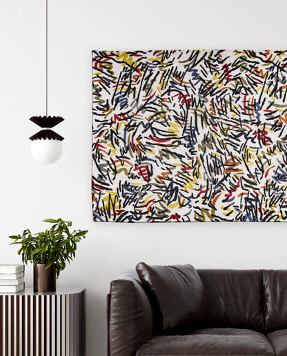 Louis De Poortere Gallery 9144 Street graph vintage szőnyeg - Leguan Exclusive - Louis De Poortere - 100 x 140 cm