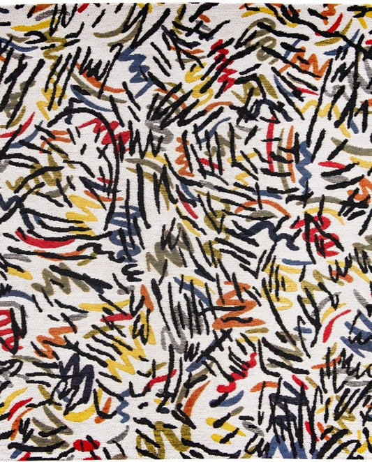 Louis De Poortere Gallery 9144 Street graph vintage szőnyeg - Leguan Exclusive - Louis De Poortere - 240 cm kör