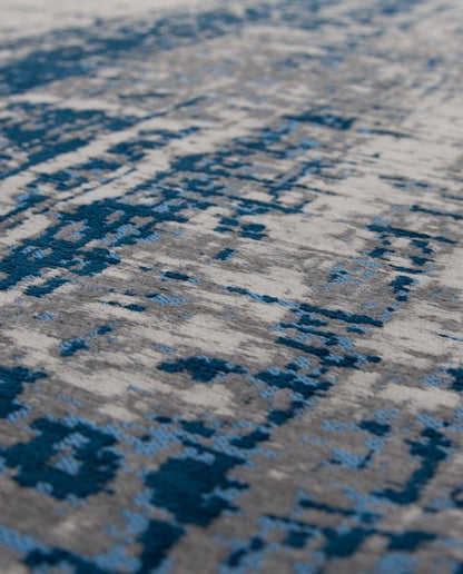 Louis De Poortere Griff 8421 bronx azurite vintage szőnyeg - Leguan Exclusive - Louis De Poortere - 240 cm kör