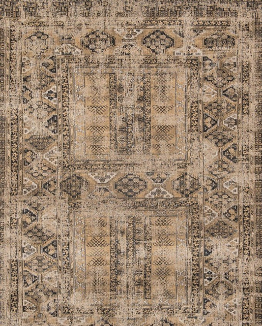 Louis De Poortere Hadschlu 8720 agha old gold vintage szőnyeg - Leguan Exclusive - Louis De Poortere - 140 x 200 cm