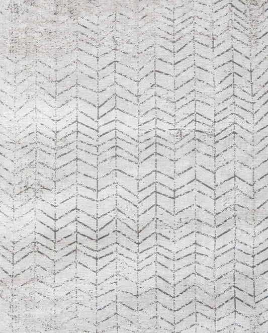 Louis De Poortere Jacob’s Ladder 8652 black on white vintage szőnyeg - Leguan Exclusive - Louis De Poortere - 80 x 150 cm