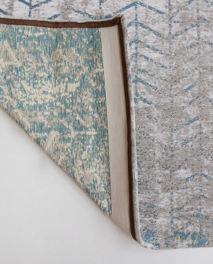 Louis De Poortere Jacob’s Ladder 8927 tribeca blue vintage szőnyeg - Leguan Exclusive - Louis De Poortere - 80 x 150 cm