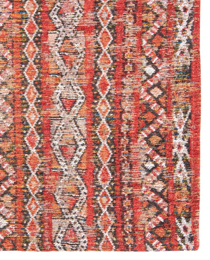 Louis De Poortere Kilim 9115 fez red vintage szőnyeg - Leguan Exclusive - Louis De Poortere - 140 x 200 cm