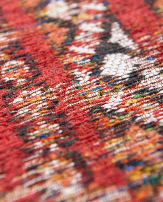 Louis De Poortere Kilim 9115 fez red vintage szőnyeg - Leguan Exclusive - Louis De Poortere - 140 x 200 cm