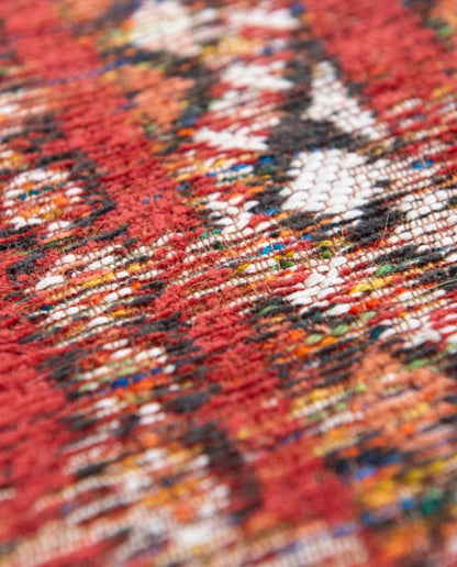 Louis De Poortere Kilim 9115 fez red vintage szőnyeg - Leguan Exclusive - Louis De Poortere - 140 x 200 cm