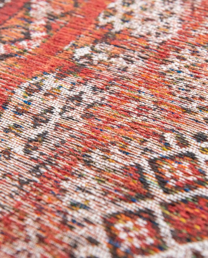 Louis De Poortere Kilim 9115 fez red vintage szőnyeg - Leguan Exclusive - Louis De Poortere - 140 x 200 cm