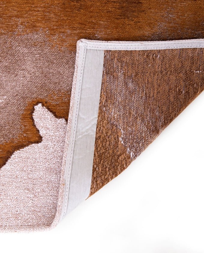 Louis De Poortere Lagoon 9326 chestnut vintage szőnyeg - Leguan Exclusive - Louis De Poortere - 80 x 150 cm