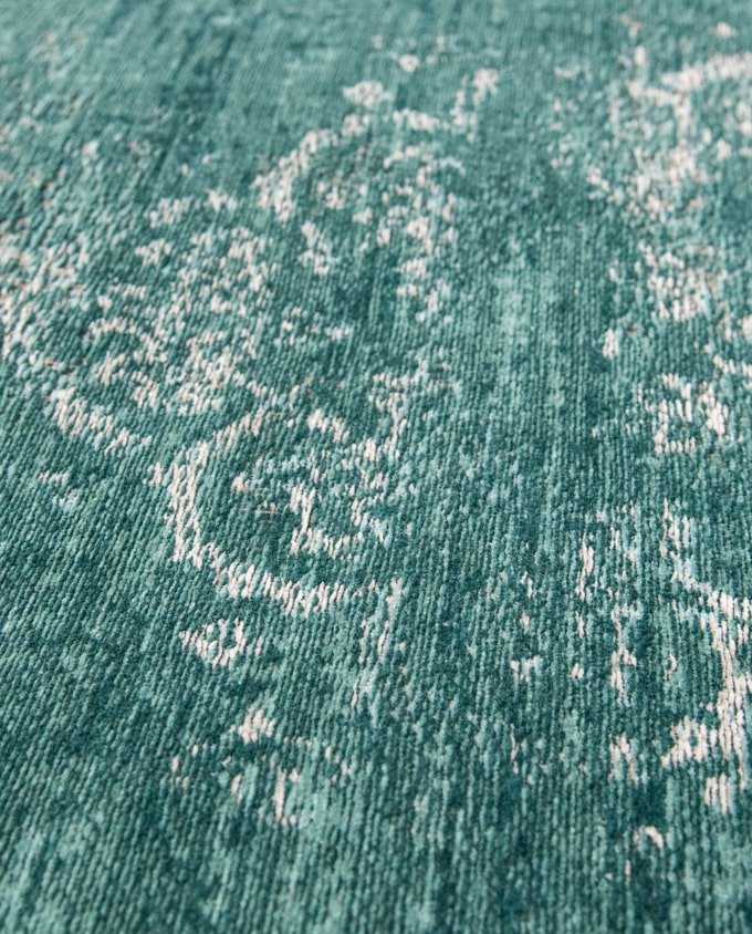 Louis De Poortere Medallion 8258 jade vintage szőnyeg - Leguan Exclusive - Louis De Poortere - 80 x 150 cm