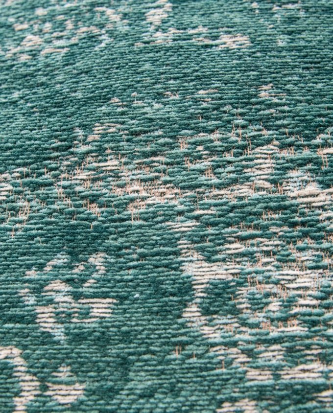 Louis De Poortere Medallion 8258 jade vintage szőnyeg - Leguan Exclusive - Louis De Poortere - 80 x 150 cm