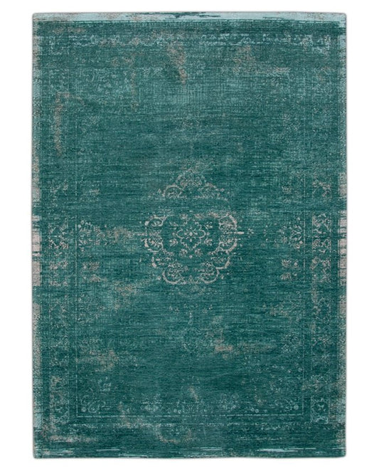 Louis De Poortere Medallion 8258 jade vintage szőnyeg - Leguan Exclusive - Louis De Poortere - 80 x 150 cm