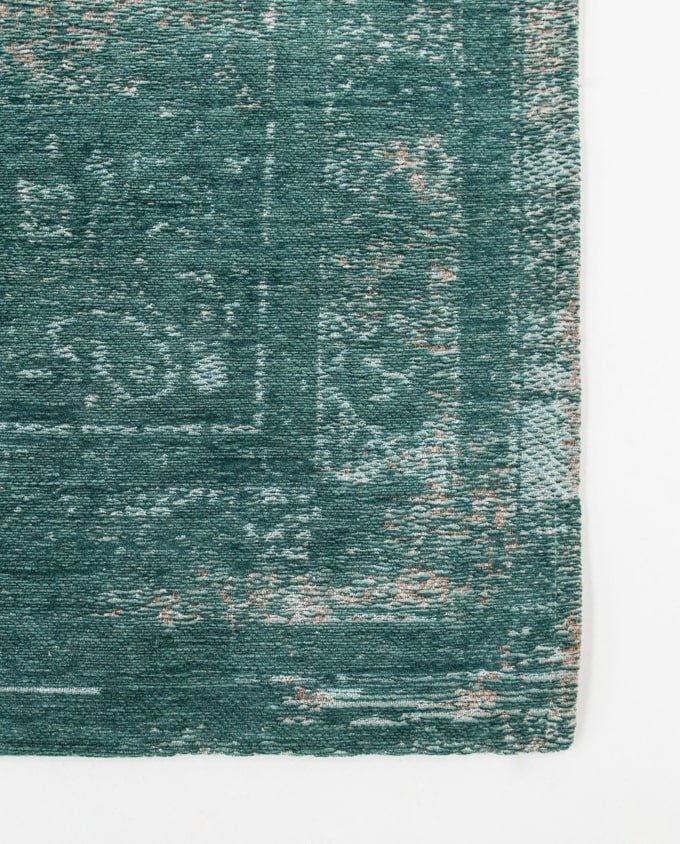 Louis De Poortere Medallion 8258 jade vintage szőnyeg - Leguan Exclusive - Louis De Poortere - 80 x 150 cm