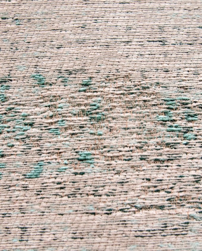 Louis De Poortere Medallion 8259 jade oyster vintage szőnyeg - Leguan Exclusive - Louis De Poortere - 80 x 150 cm