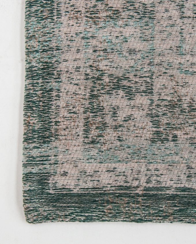 Louis De Poortere Medallion 8259 jade oyster vintage szőnyeg - Leguan Exclusive - Louis De Poortere - 80 x 150 cm