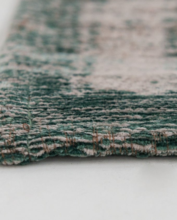 Louis De Poortere Medallion 8259 jade oyster vintage szőnyeg - Leguan Exclusive - Louis De Poortere - 80 x 150 cm