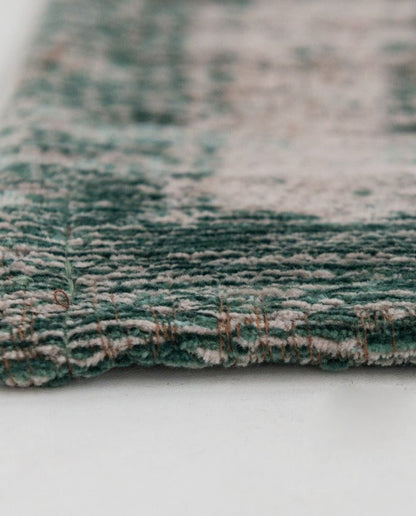 Louis De Poortere Medallion 8259 jade oyster vintage szőnyeg - Leguan Exclusive - Louis De Poortere - 80 x 150 cm