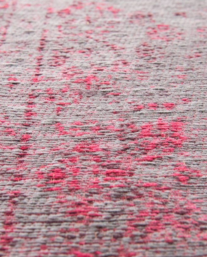Louis De Poortere Medallion 8261 pink flash vintage szőnyeg - Leguan Exclusive - Louis De Poortere - 80 x 150 cm