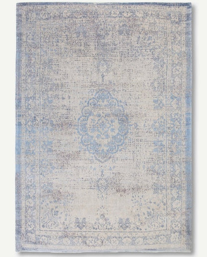 Louis De Poortere Medallion 9065 grey jeans vintage szőnyeg - Leguan Exclusive - Louis De Poortere - 80 x 150 cm