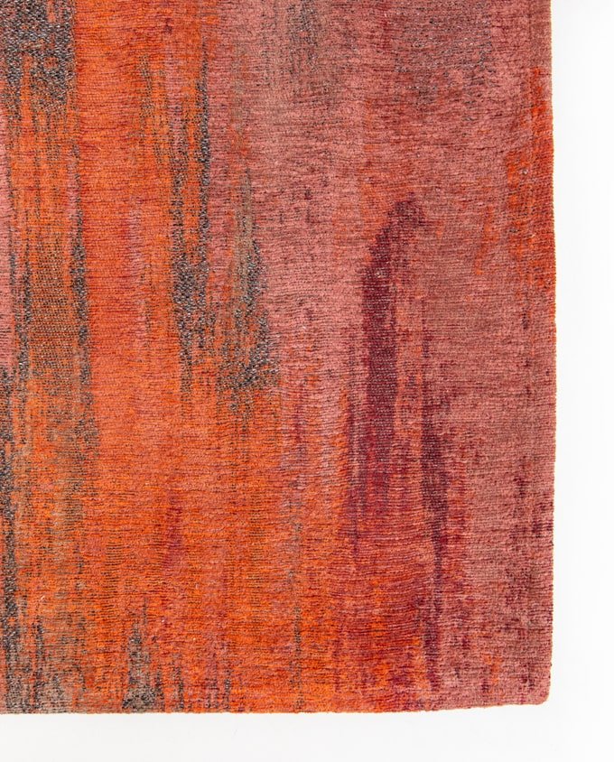 Louis De Poortere Monetti 9116 hibiscus red vintage szőnyeg - Leguan Exclusive - Louis De Poortere - 80 x 150 cm