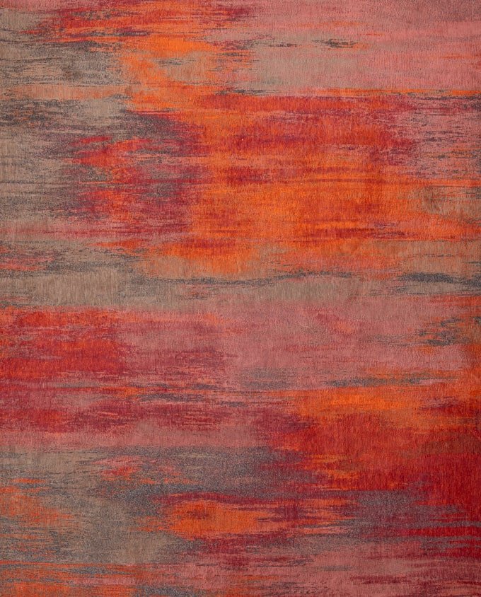 Louis De Poortere Monetti 9116 hibiscus red vintage szőnyeg - Leguan Exclusive - Louis De Poortere - 80 x 150 cm