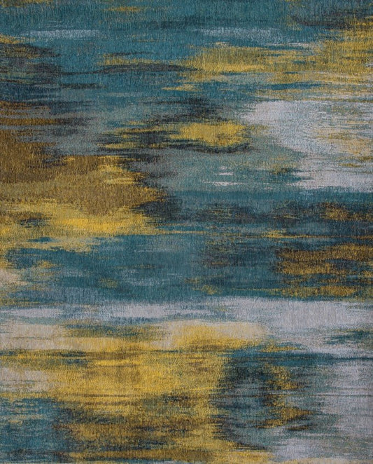 Louis De Poortere Monetti 9119 nymphea blue vintage szőnyeg - Leguan Exclusive - Louis De Poortere - 80 x 150 cm