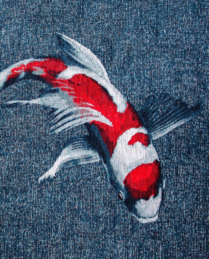 Louis De Poortere Pop Koi - japanese pond vintage szőnyeg - Leguan Exclusive - Louis De Poortere - 280 x 390 cm