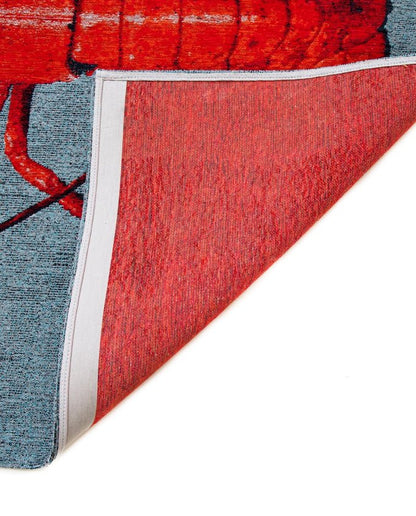 Louis De Poortere Pop Lobster - steam red vintage szőnyeg - Leguan Exclusive - Louis De Poortere - 280 x 390 cm