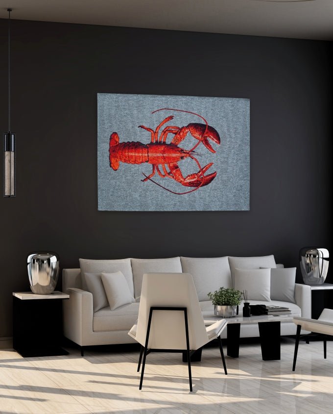 Louis De Poortere Pop Lobster - steam red vintage szőnyeg - Leguan Exclusive - Louis De Poortere - 280 x 390 cm