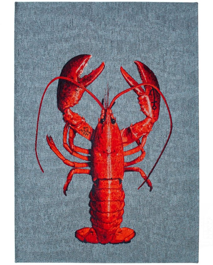 Louis De Poortere Pop Lobster - steam red vintage szőnyeg - Leguan Exclusive - Louis De Poortere - 280 x 390 cm