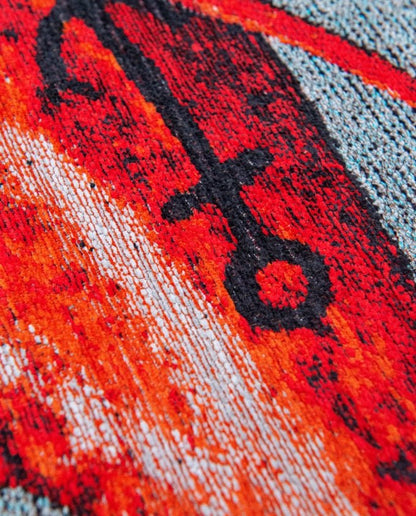 Louis De Poortere Pop Lobster - steam red vintage szőnyeg - Leguan Exclusive - Louis De Poortere - 280 x 390 cm
