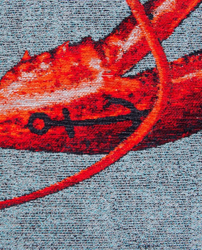 Louis De Poortere Pop Lobster - steam red vintage szőnyeg - Leguan Exclusive - Louis De Poortere - 280 x 390 cm