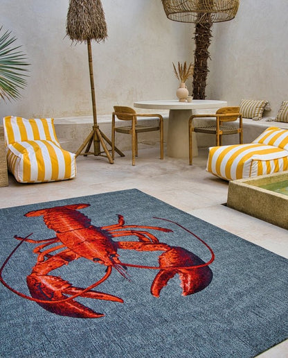 Louis De Poortere Pop Lobster - steam red vintage szőnyeg - Leguan Exclusive - Louis De Poortere - 280 x 390 cm