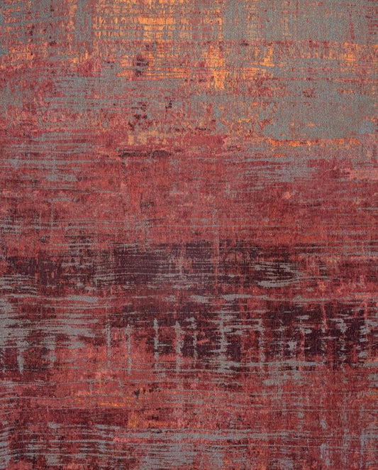 Louis De Poortere Streaks 9125 nassau red vintage szőnyeg - Leguan Exclusive - Louis De Poortere - 80 x 250 cm
