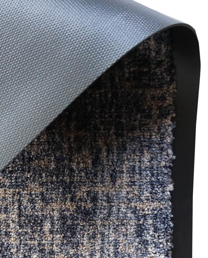 Miami 1688 003 044 antracit - taupe vintage lábtörlő - Leguan Exclusive - Schöner Wohnen - 50 x 70 cm