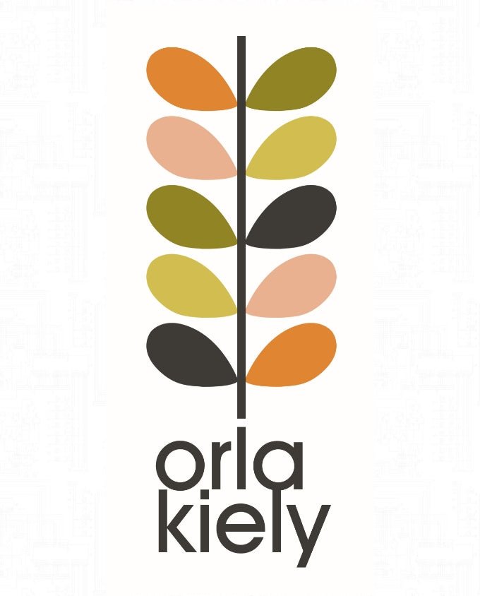 Orla Kiely Giant linear stem persimmon 460703 kültéri szőnyeg - Leguan Exclusive - Orla Kiely - 140 x 200 cm