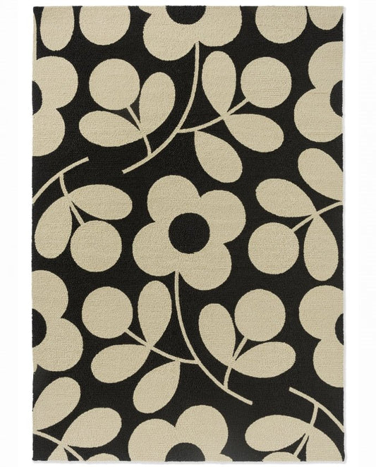 Orla Kiely Stem sprig monochrome 463905 kültéri szőnyeg - Leguan Exclusive - Orla Kiely - 250 x 350 cm