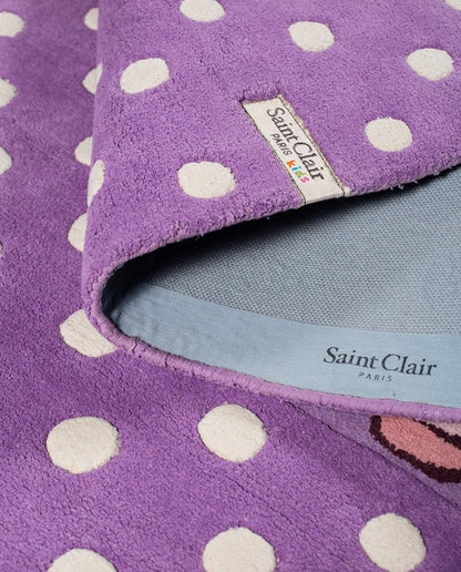 Saint Clair Kids Sleepy lilac pamut szőnyeg - Leguan Exclusive - Saint Clair - 160 x 230 cm