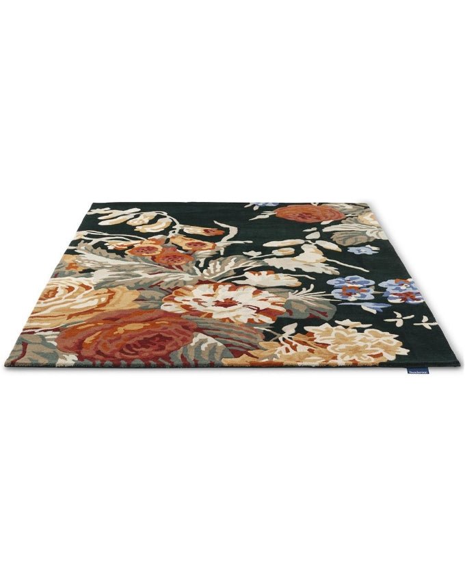 Sanderson Stapleton Park navy/burnt orange 45318 design szőnyeg - Leguan Exclusive - Sanderson - 250 x 350 cm