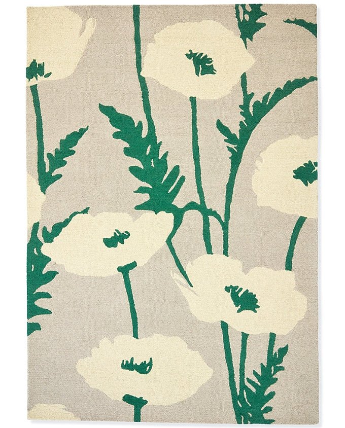 Scion Poppy Pop parchment/gecko 124807 design szőnyeg - Leguan Exclusive - Scion - 250 x 350 cm