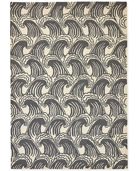 Scion Ride the wave liquorice 125605 design szőnyeg - Leguan Exclusive - Scion - 200 x 280 cm