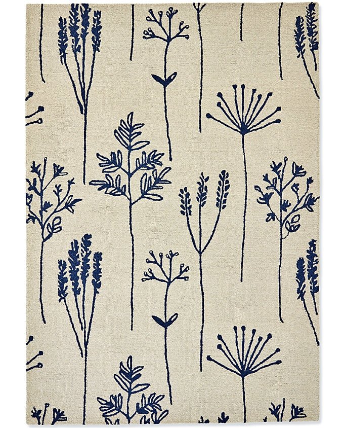 Scion Stipa denim 126408 design szőnyeg - Leguan Exclusive - Scion - 250 x 350 cm