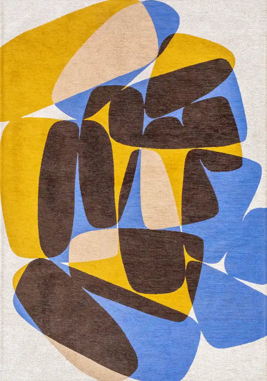 Louis De Poortere Stones 2085 Sunny Blue
