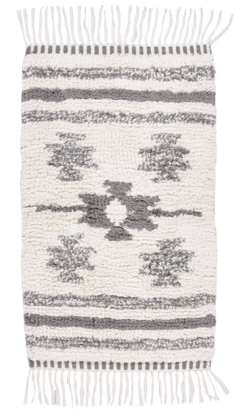 Tom Tailor Ethno Bath Berber white multi 103 fürdőszoba szőnyeg - Leguan Exclusive - Tom Tailor - 60 x 100 cm