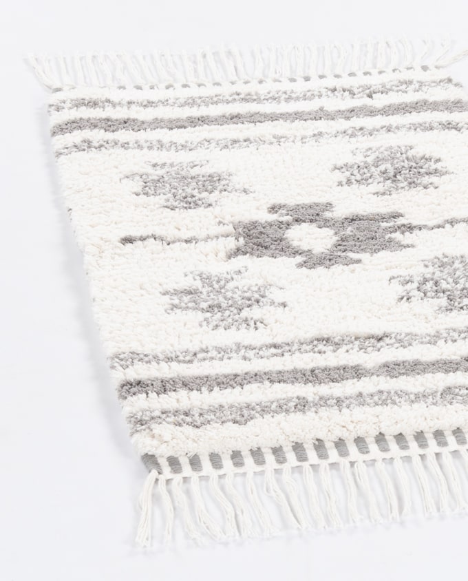 Tom Tailor Ethno Bath Berber white multi 103 fürdőszoba szőnyeg - Leguan Exclusive - Tom Tailor - 60 x 100 cm