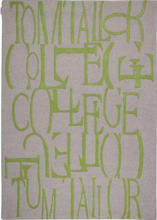 Tom Tailor Home Letters green kézi tűzött gyapjú szőnyeg - Leguan Exclusive - Tom Tailor -