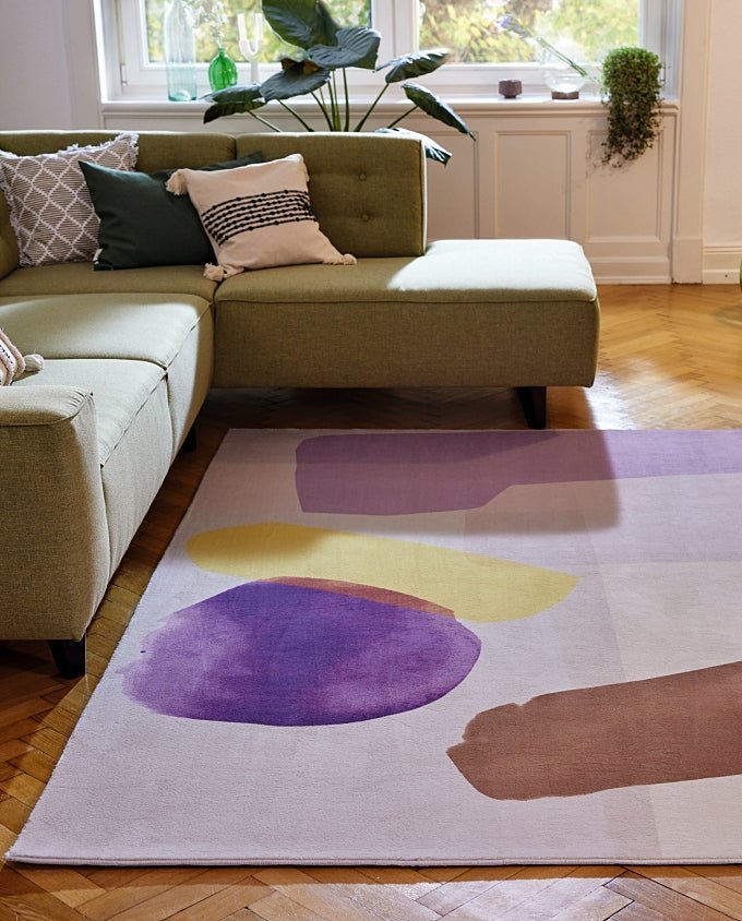 Tom Tailor Shapes three 265 berry - multi design szőnyeg - Leguan Exclusive - Tom Tailor - 160 x 230 cm