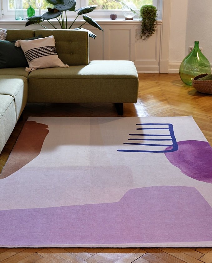 Tom Tailor Shapes two 265 berry - multi design szőnyeg - Leguan Exclusive - Tom Tailor - 160 x 230 cm